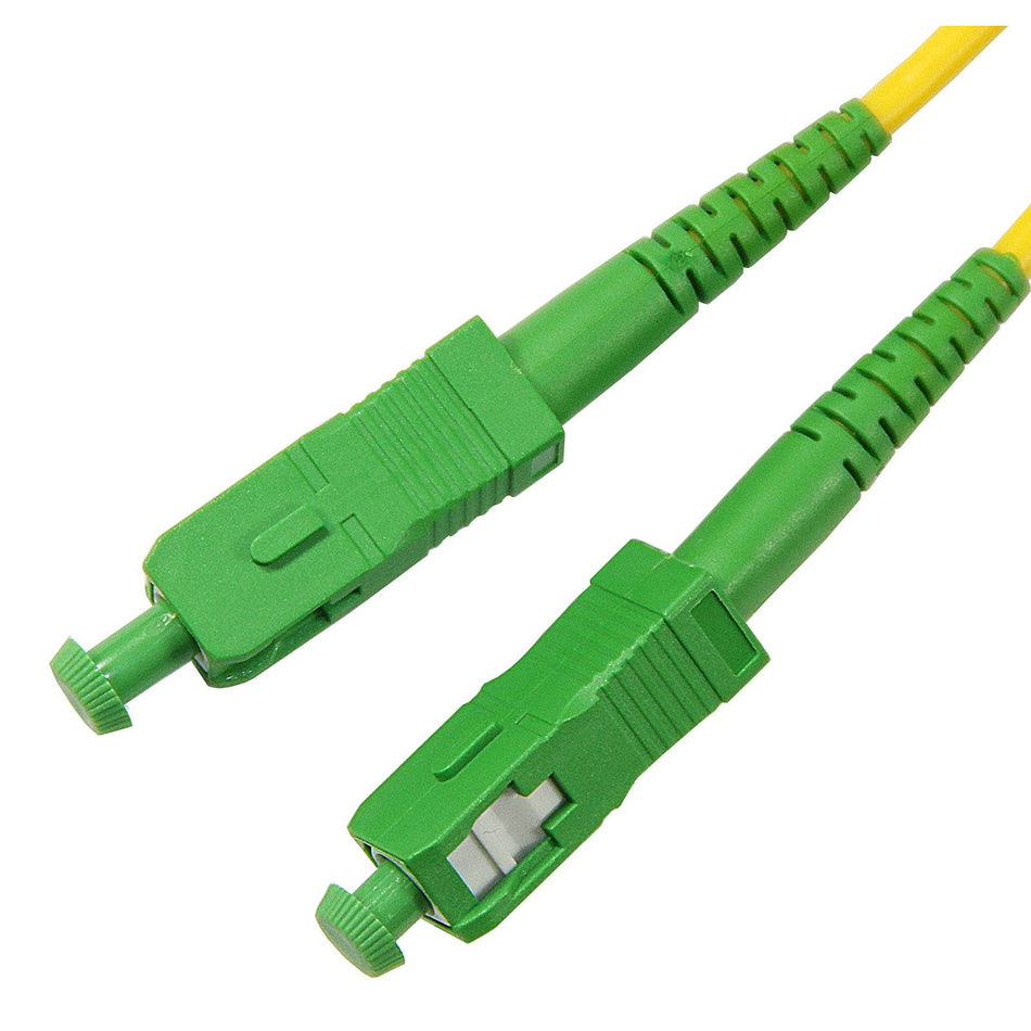 3M (10 Feet) - Singlemode Simplex Fiber Optic Cable (9/125) - SC/APC to SC/APC