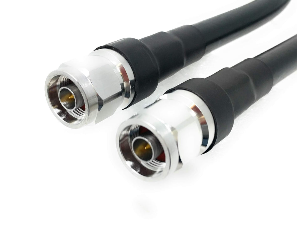 RiteAV - N-Male to N-Male Ultra Low Loss RFC600 50 Ohm - 100 Foot (30 Meter)