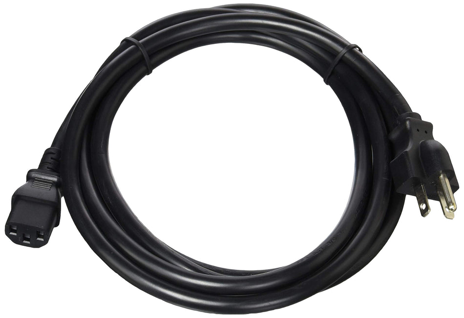 Monoprice Heavy Duty Extension Cord - 8 Feet - Black | NEMA 6-20P to IEC 60320 C13 14AWG for High-Performance Computers and Network Devices