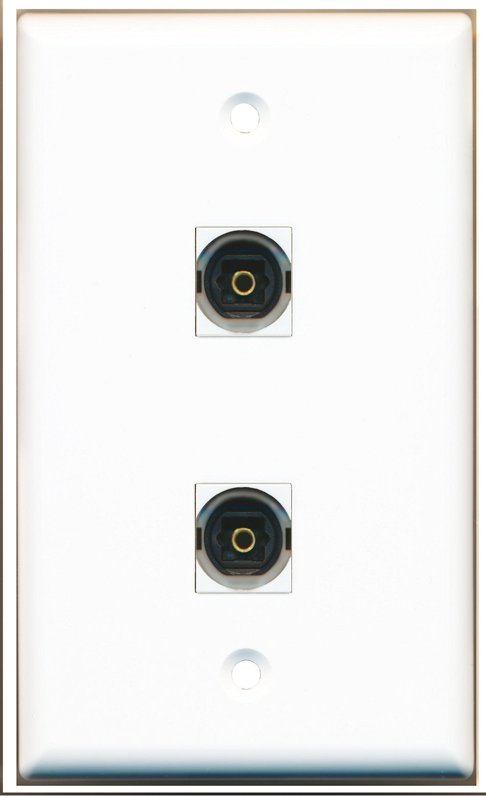 RiteAV - 2 Port Toslink Wall Plate - Bracket Included
