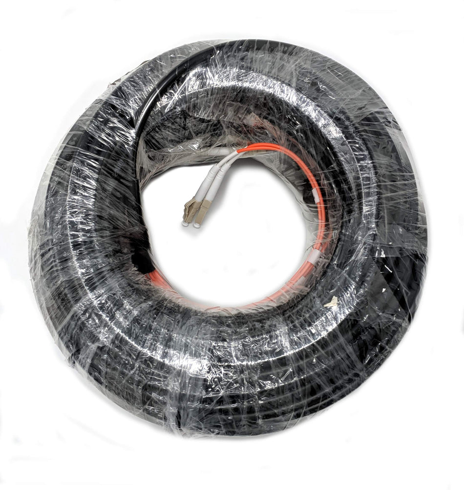 RiteAV - Direct Burial/Outdoor LC-LC 2-Strand Fiber Optic Cable - Multimode (50/125) - 75M (246ft)