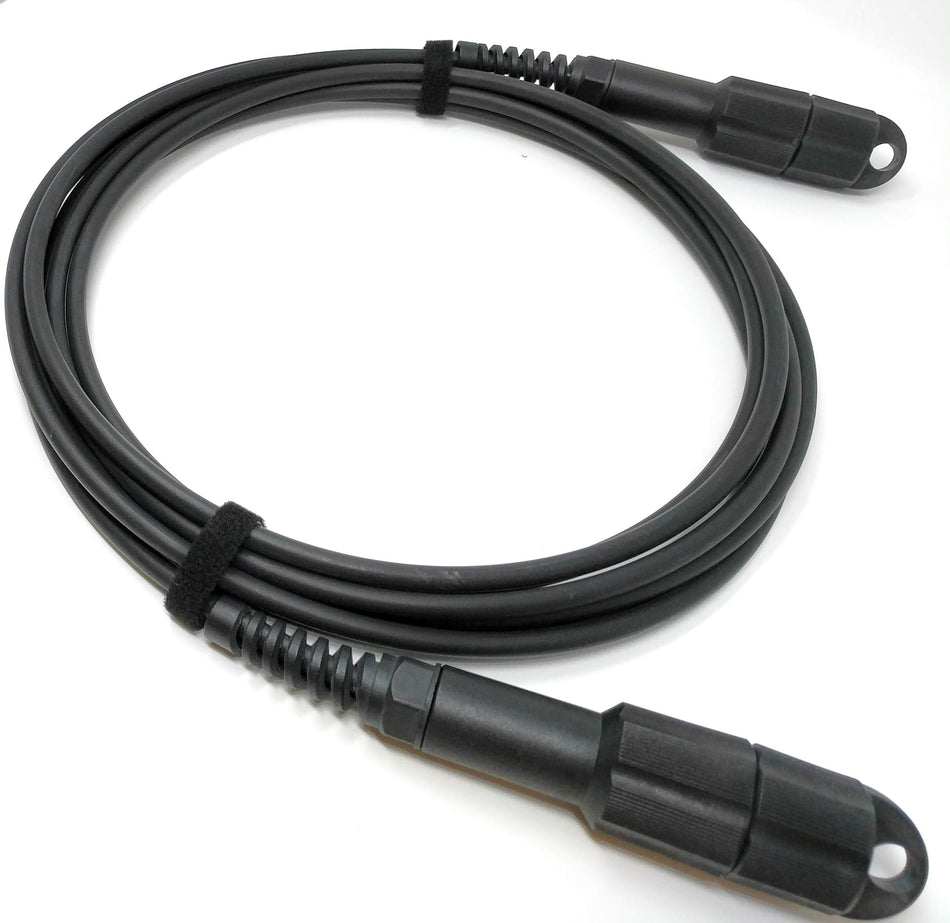 Ultra Spec Cables FTTA Circular Sealed CPRI 2 Core LC-UPC/LC-UPC Singlemode Outdoor LSZH Fiber Optic Cable - 1 Meter