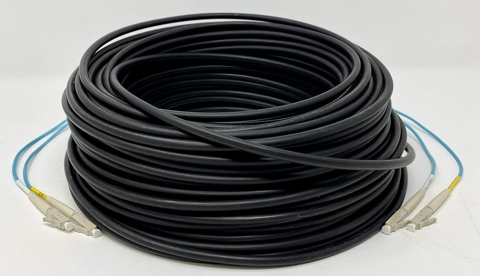 RiteAV - Direct Burial/Outdoor LC-LC 2-Strand Fiber Optic Cable - OM3 Multimode (50/125) - 20M (65ft)
