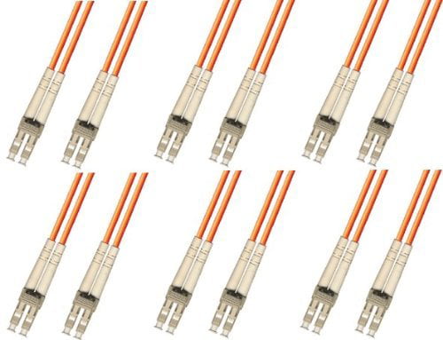 Fiber Optic Cable LC/LC (62.5/125) Multimode Duplex 5M (6 Pack)