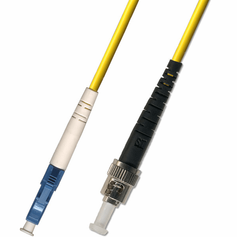 9M LC-ST Simplex Singlemode Fiber Optic Cable 9/125