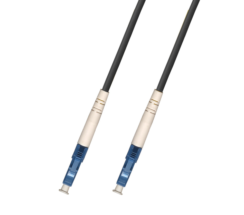 100M (328ft) LC-LC Outdoor Armored Fiber Optic Cable Simplex Singlemode 9/125 Jumper 100 Meter Patch Cord