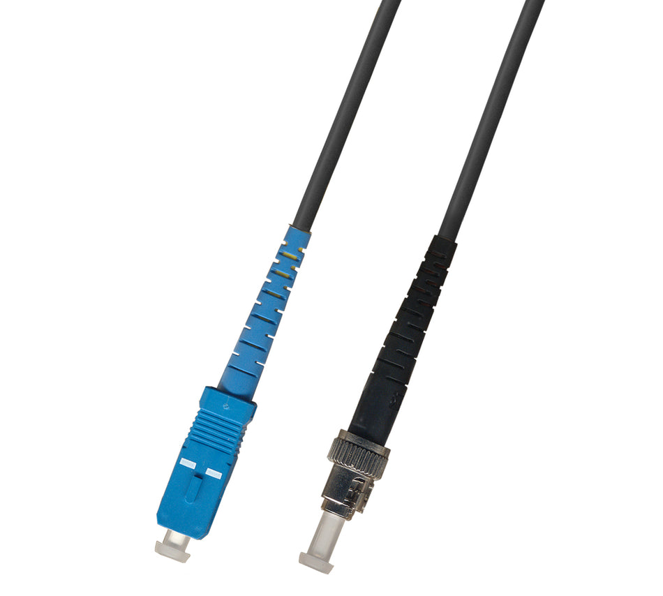 20M (65.6ft) SC-ST Outdoor Armored Fiber Optic Cable Simplex Singlemode 9/125 Jumper 20 Meter Patch Cord