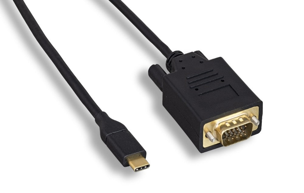 RiteAV USB 3.1 Type C Male to VGA Male Cable 3FT