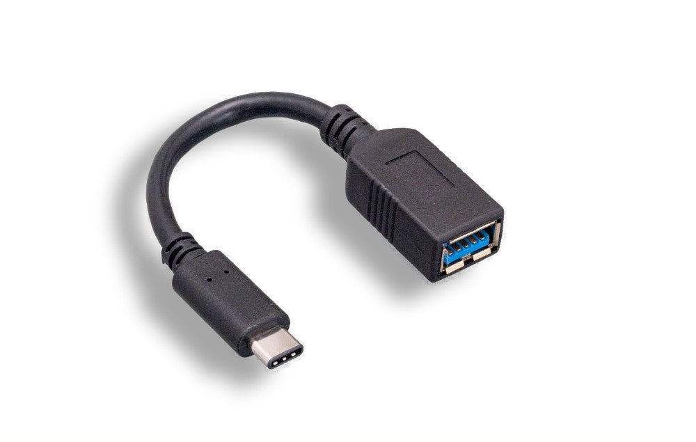 RiteAV USB 3.2 Gen1 Type C Male to USB A Female Adapter [2 PACK]