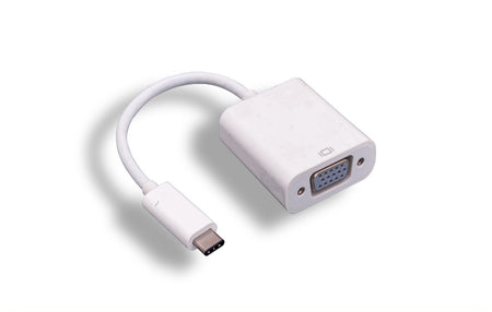 RiteAV USB 3.1 Type C Male to VGA Female Adapter [2 PACK]