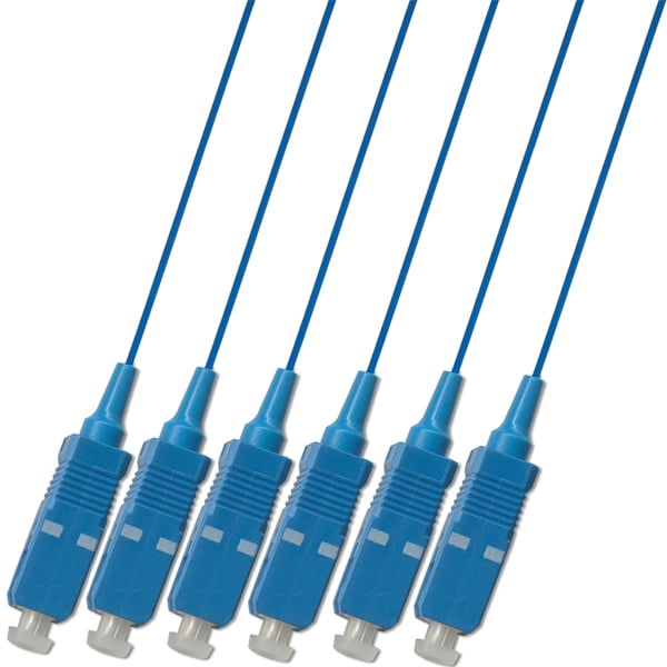 RiteAV - Direct Burial/Outdoor SC-SC 6-Strand Fiber Optic Cable - Singlemode (9/125) - 50 Meter