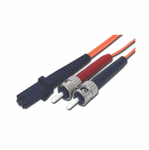 Fiber Optic Patch Cable ST/MTRJ, Duplex, 2m