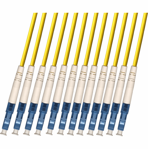 LC/LC 12 Strand Fiber Optic Cable (9/125) Singlemode 100M – RiteAV
