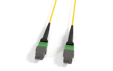 Ultra Spec - MTP 9/125 Singlemode OS2 Fiber Optic Cable Plenum (OFNP) 8 Strand Fiber - 6 Meter Male to Female Type A