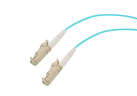 Ultra Spec Cables Multimode Simplex 10 Gb Gigabit (50/125) E2000 to E2000 Fiber Optic Patch Cable Cord - 5M