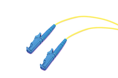 Ultra Spec Cables Singlemode Simplex (9/125) E2000 to E2000 Fiber Optic Patch Cable Cord - 2M