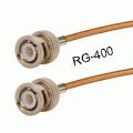 BNC-58 Male to BNC-58 Male 12inch RG-400 Cable