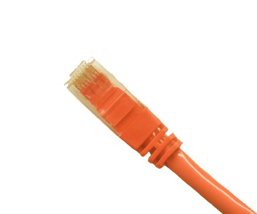 RiteAV - 12FT ( 3.7M ) RJ45/M to RJ45/M Cat6 Ethernet Crossover Cable - Orange