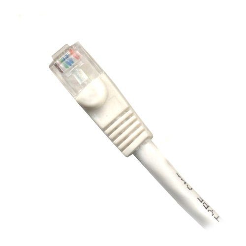 RiteAV - 9FT ( 2.7M ) RJ45/M to RJ45/M Cat5e Ethernet Crossover Cable - White