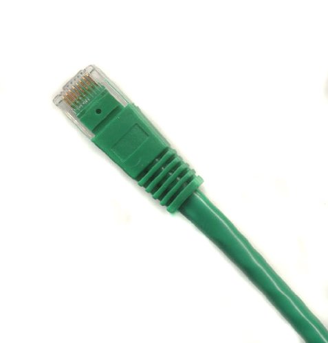 RiteAV - 1FT ( 0.3M ) RJ45/M to RJ45/M Cat5e Ethernet Crossover Cable - Green