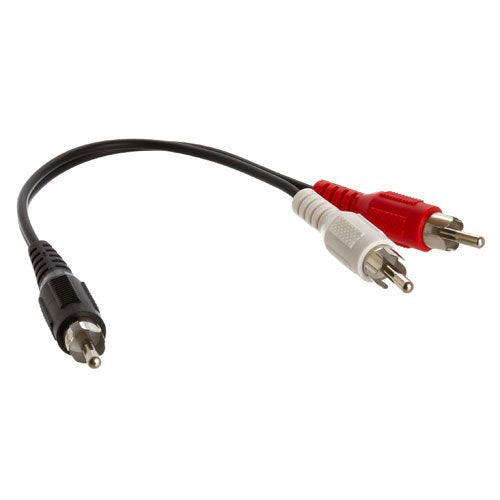 RiteAV - RCA Splitter Male to Male 6 INCH