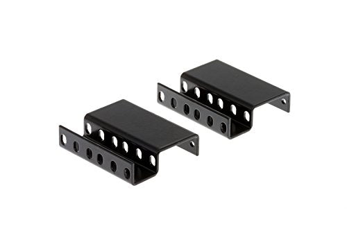 2RU (2 Rack Unit) Recessed Rack Adapter, 3" Recess from Face of Rack, for Computers, Servers or Network Equipment