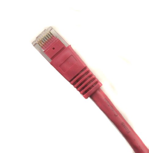 Ultra Spec Cables Pack of 75 - Red 1FT Cat6 Ethernet Network Cable LAN Internet Patch Cord RJ45 Gigabit