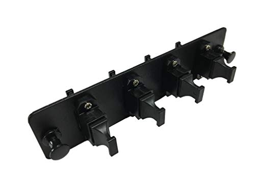 RiteAV LGX Footprint MPO Adapter Panel, 4 Ports, Loaded w/4 MPO Adapters, Black