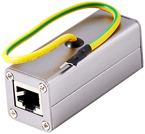 RiteAV - Outdoor Ethernet POE+ / RJ-45 Surge Protector (Shielded) for Thunder & Lightning Protection (Gigabyte)