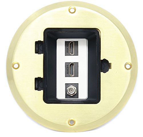 RiteAV - 1 porta HDMI e 1 porta cavo coassiale TV- F-Type Cat5e RiteAV - 1 porta HDMI e 1 porta cavo coassiale TV- F-Type Cat5e