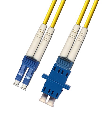 LC Male - LC Female 9/125 Duplex Fiber Optic Cable Adapter 1ft Singlemode