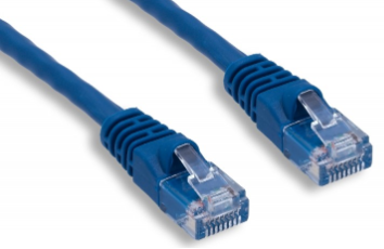 RiteAV Blue Cat5e Ethernet Network Cable 350MHz - 5 Foot - Thumbnail 2