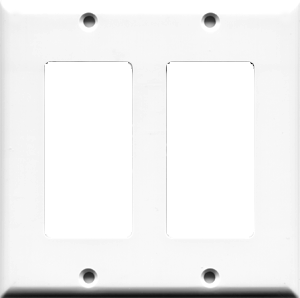 Custom 2 Gang Decorative Style Wall Plate