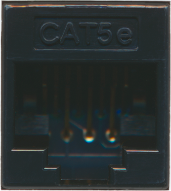 Cat5e Coupler Keystone - Black