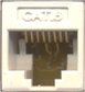 Cat6 Coupler Keystone - White