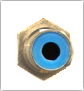 RCA (Blue) Coupler Keystone - For White Plates