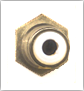 RCA (White) Coupler Keystone - For White Plates