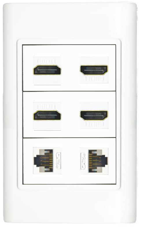4 Port HDMI 2 x Coax new Style