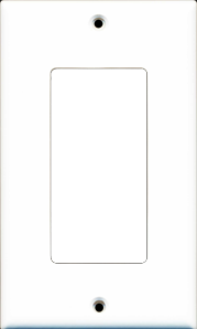 Custom 1 Gang Decorative Style Wall Plate