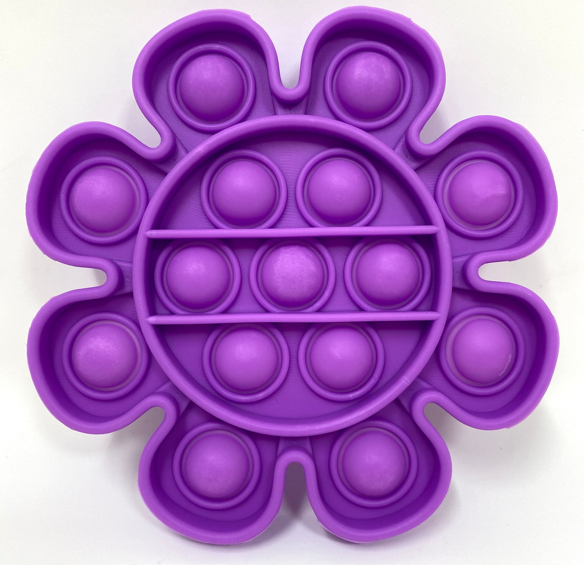 Flower Fidget Fidget Silicone Sensory Toy Flower Shapes Multi-Pack (Flower and Sunfl ...