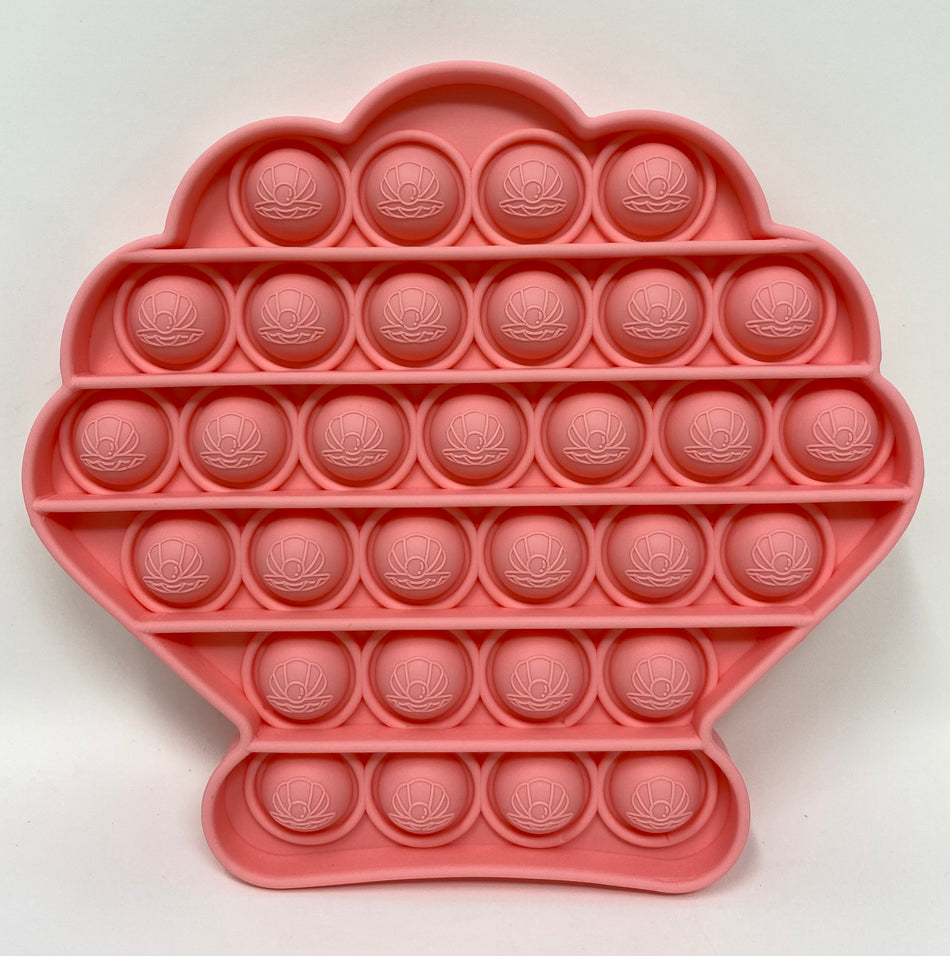 Fidget Silicone Sensory Toy - Pink Shell