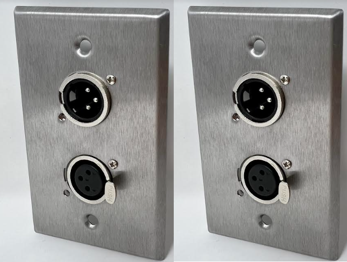 RiteAV Piastra Decorativa Parete Con Porta HDMI, Toslink Ed